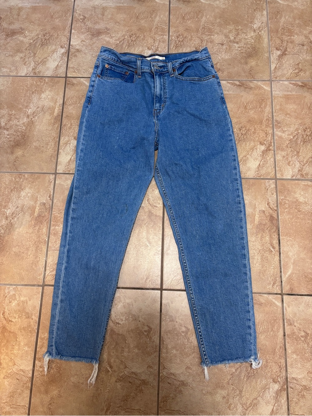 Classic High-Rise Blue Women's Jeans